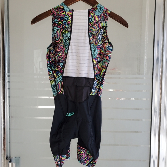 XS Garneau Carbon Tri-suit with padded bottom - Picture 2 of 4